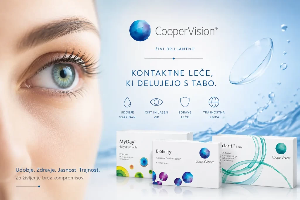 Kontaktne leče Cooper Vision