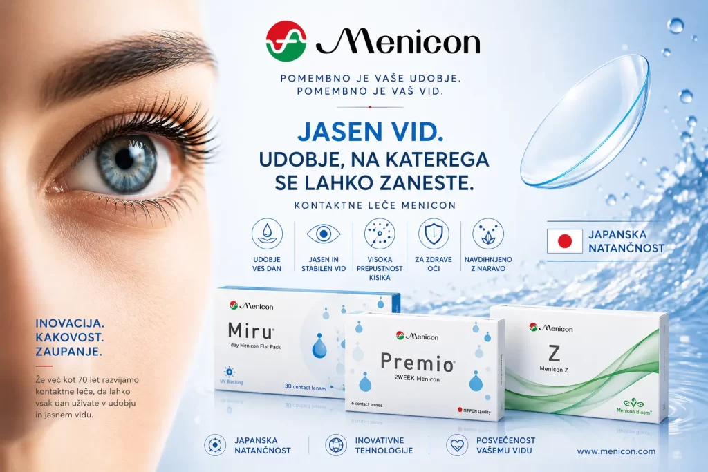 Kontaktne leče Menicon