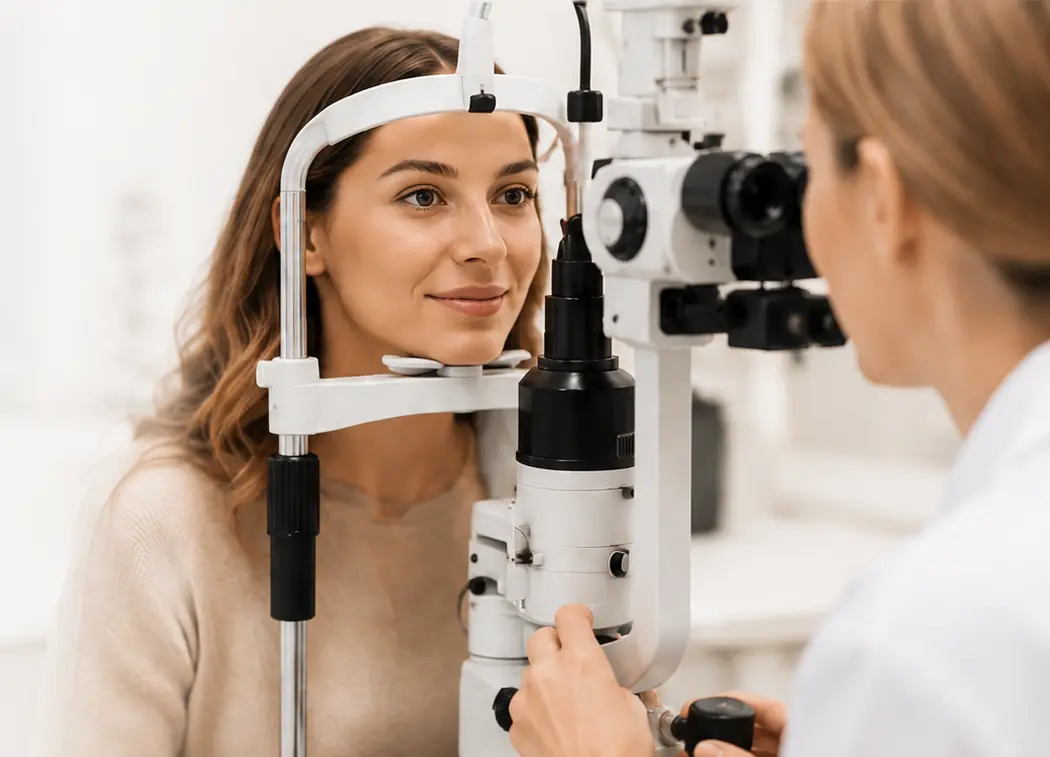 Sodobna ambulanta za pregled vida v Optiki Focus